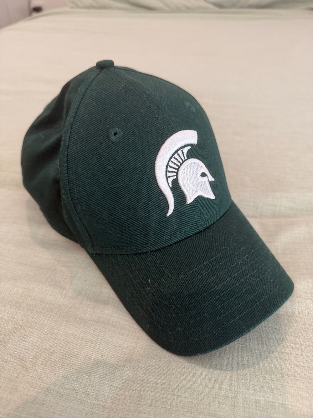 Michigan State Spartans Green Adjustable Hat – Embroidered